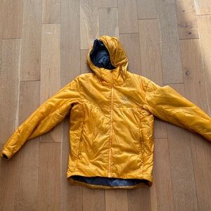 Arc'teryx Nuclei FL Yellow Puffer Jacket